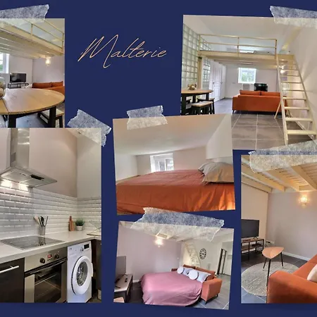 La Malterie Loft In Old Factory - Mon Groom Apartment
